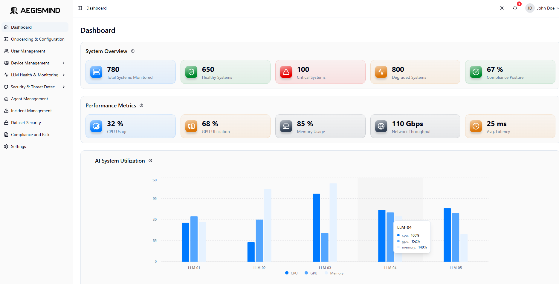 AegisMind screenshot
